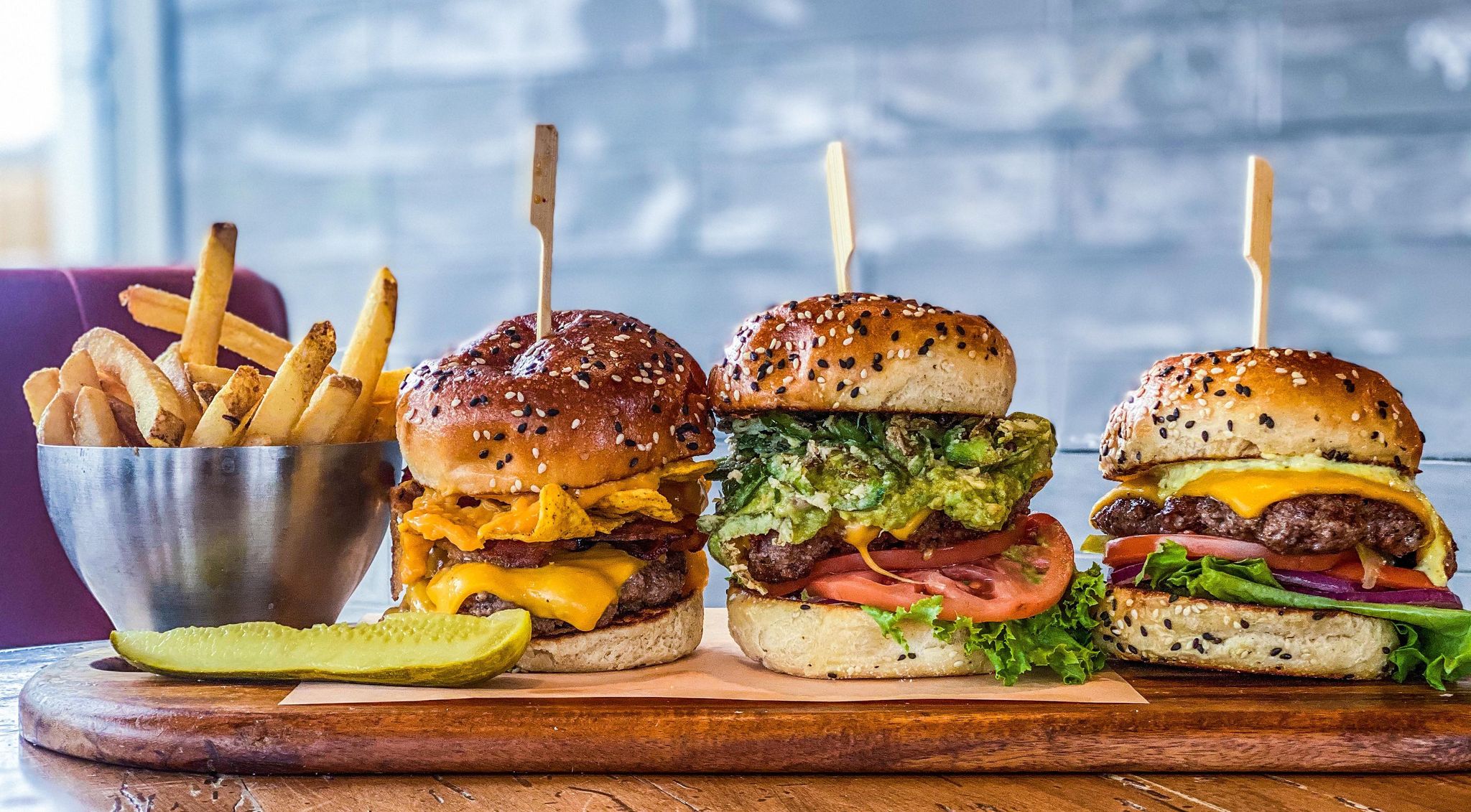 Show the Burgers Category